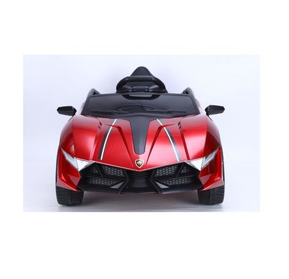 Unisex elektrisch speelgoed voor kinderen met dubbele deuren LED-licht Vier wielen Race Ride On Car 113X66X47cm