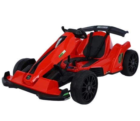 PP-materiaal Kinderen 12V elektrische rit op kartwagen met dubbele aandrijving driftfunctie