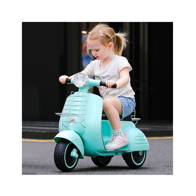 Ride On Toy Electric Kids Motorcycle met licht in rood geel donkerblauw roze of groen