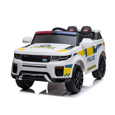 Elektrisch rijden op de auto met afstandsbediening 2022 model politie stijl speelgoed auto voor kinderen
