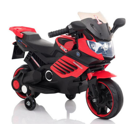 Kinderen Speelgoed Auto 6v Elektrische motorfiets Rijd op auto met verlichting en hulpwielen