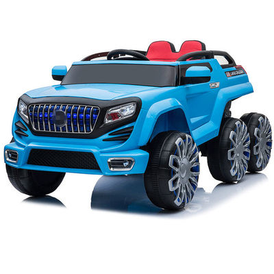 Afstandsbediening Kinderauto's 6*6 Elektrische rijdende auto's 12V met wiellichten Educatief speelgoed
