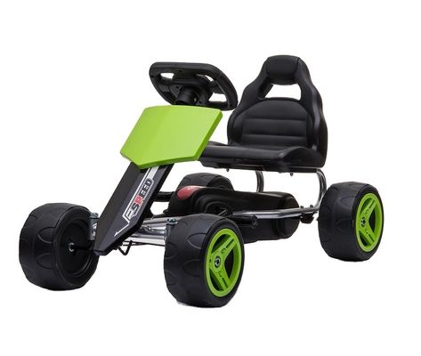 8 tot en met 13 jaar Range verstelbare stoelen Kinderen Pedal Go-Kart Auto met voor- en achterkant