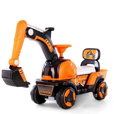 Kinderen accu aangedreven RC Sexcavator Rijden met auto met lichten en muziek G.W. 5,6 kg