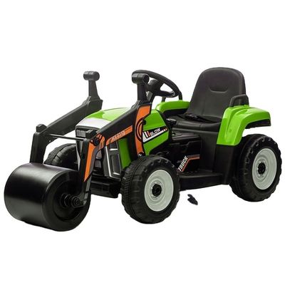 Plastic elektrische tipper tractoren vrachtwagen kinderen tractor speelgoed rijden op de auto voor kinderen