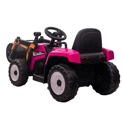 Plastic elektrische tipper tractoren vrachtwagen kinderen tractor speelgoed rijden op de auto voor kinderen