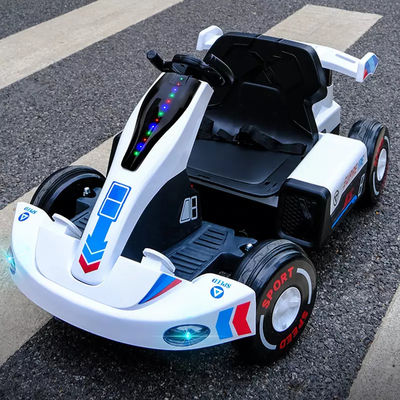 12V elektrische afstandsbediening Kart voor 6 jaar oud Kinderen Rijden Op Karting Car Plastic Type PP