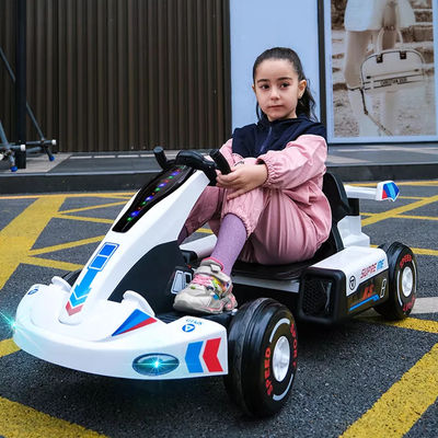 12V elektrische afstandsbediening Kart voor 6 jaar oud Kinderen Rijden Op Karting Car Plastic Type PP