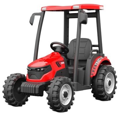 12V 24V batterij aangedreven kinderen elektrische tractor rijden op auto 2022 blauw/rood/groen/geel