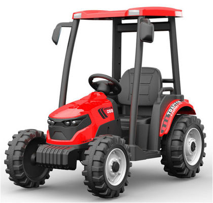 12V 24V batterij aangedreven kinderen elektrische tractor rijden op auto 2022 blauw/rood/groen/geel