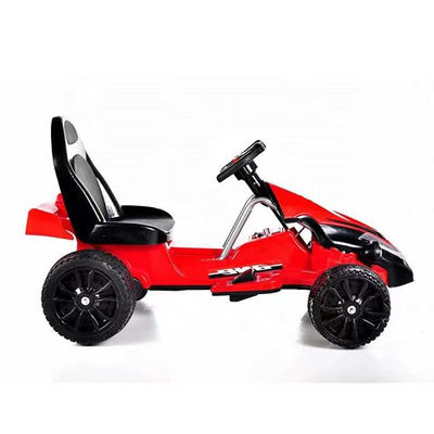 Klassiek ontwerp 4 wielen afstandsbediening Rijd op Pedal Go Karts voor kinderen 106*70*65 Grootte