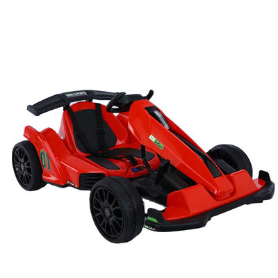 PP-materiaal Kinderen 12V elektrische rit op kartwagen met dubbele aandrijving driftfunctie