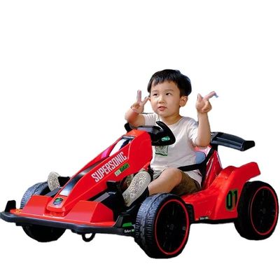 Mobiele telefoon afstandsbediening 12V Rijd op elektrische go-kart auto voor kinderen Batterij 12V7AH
