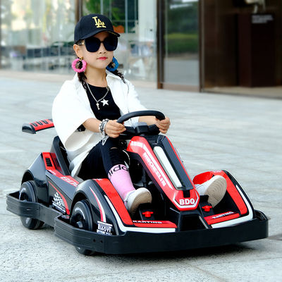G.W. N.W. 19kg/16kgs Kinderen Outdoor Electric Go Kart Car 12V Battery Power en 4 Wielen