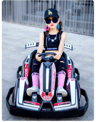 G.W. N.W. 19kg/16kgs Kinderen Outdoor Electric Go Kart Car 12V Battery Power en 4 Wielen