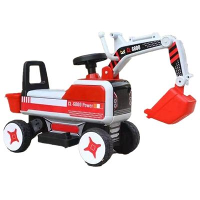 Ride On Toy Electric Car Excavator 6V batterij Voor 3-7 jaar oude kinderen GW/NW 19.5/16.5