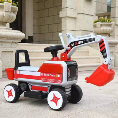 Ride On Toy Electric Car Excavator 6V batterij Voor 3-7 jaar oude kinderen GW/NW 19.5/16.5