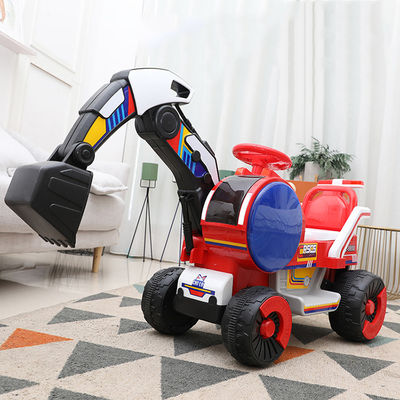 JIAXING Kinderspeelgoed Volledig 6v elektrische graafmachine Rijd op auto voor kinderen Motor 380 * 1 / 380 * 2