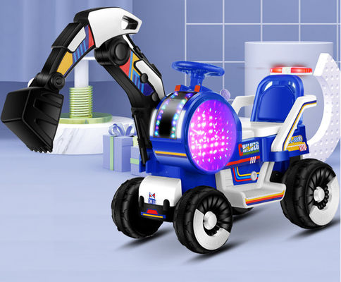 JIAXING Kinderspeelgoed Volledig 6v elektrische graafmachine Rijd op auto voor kinderen Motor 380 * 1 / 380 * 2