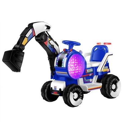 Kinderen elektrisch speelgoed batterij aangedreven zandgraver Engineering Rijden op de auto in PP plastic