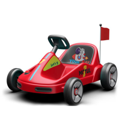 2024 Ride On Toy 2.4G Remote Control Kart met Power Display en volume aanpassing