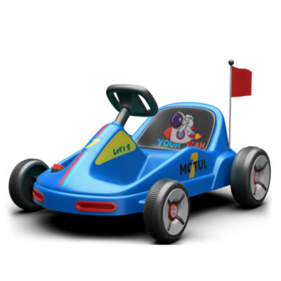 2024 Ride On Toy 2.4G Remote Control Kart met Power Display en volume aanpassing