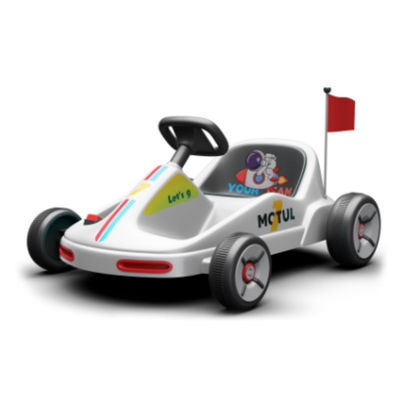 2024 Ride On Toy 2.4G Remote Control Kart met Power Display en volume aanpassing