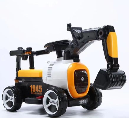 Plastic Kinderen Elektrisch Speelgoed Schuifgraafmachine Rijden op Mini-Constructie Truck voor Kinderen