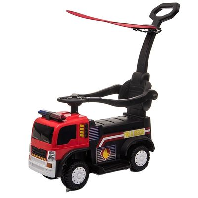 20W*1 Elektrische brandweerwagen met motor en batterij voor kinderen om mee te rijden en met vrienden te spelen