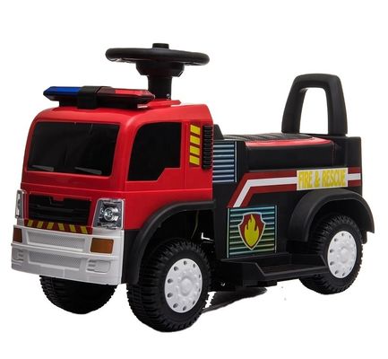 20W*1 Elektrische brandweerwagen met motor en batterij voor kinderen om mee te rijden en met vrienden te spelen