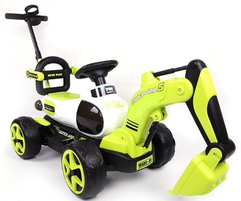 6V380 Clutch Motor Electric Ride On Toy Excavator met elektrische graafarm voor kinderen