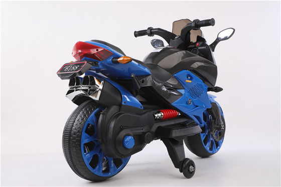 12V plastic blauwe oplaadbare batterij Kids rijden op de motor voor unisex