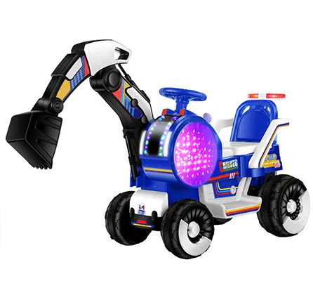 2023 Elektrisch speelgoed voor kinderen Graafmachine Ingenieurswese Rijden met de auto voor kinderen Plastic geel