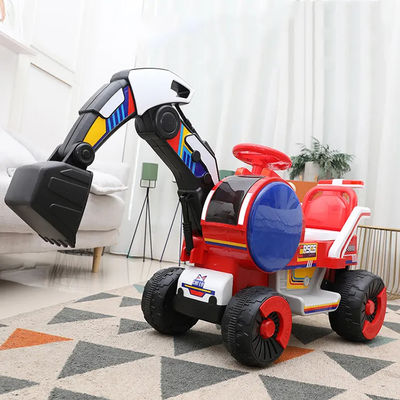 2023 Elektrisch speelgoed voor kinderen Graafmachine Ingenieurswese Rijden met de auto voor kinderen Plastic geel