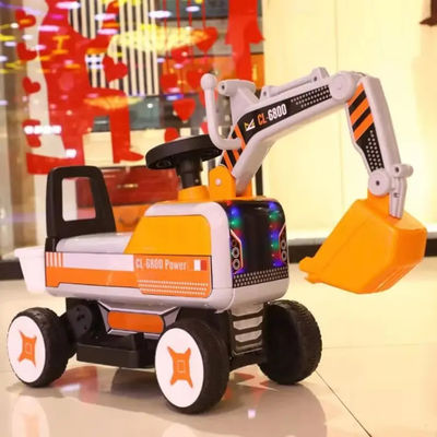 Elektrische graafmachine voor kinderen van 3 tot 7 jaar oud met 6V-batterij van PP-plastic GW/NW 6,4 kg/5,8 kg