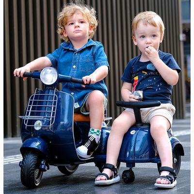 Ride On Toy Electric Kids Motorcycle met licht in rood geel donkerblauw roze of groen