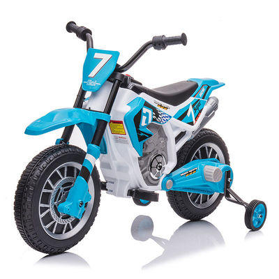 Plastic 12v Kinderen rijden op auto met muziek Langdurige batterij Elektrische motorfiets
