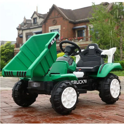 Unisex 2023 Met muziek 6v Rijd op elektrische tractor grote speelgoed auto voor kinderen Geslacht Unisex