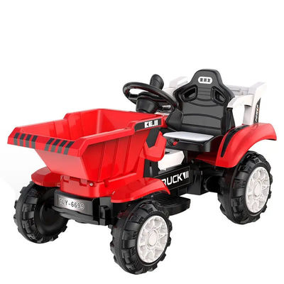 Unisex 2023 Met muziek 6v Rijd op elektrische tractor grote speelgoed auto voor kinderen Geslacht Unisex