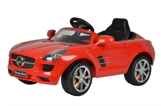 30 kg Max Loading PP Plastic Customized Grade Kinderen Rijden Op Auto Elektrische koplampen