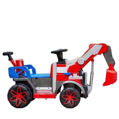 G.W. N.W. 15KG/12KG LED kleurrijke koplampen 6v volledig elektrische bouwtruck auto voor kinderen