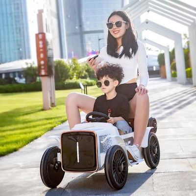 Kinderen elektrische auto met aanhangwagen 12V batterij Power Ride On Car Tractor Direct
