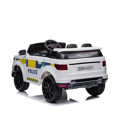 Elektrisch rijden op de auto met afstandsbediening 2022 model politie stijl speelgoed auto voor kinderen
