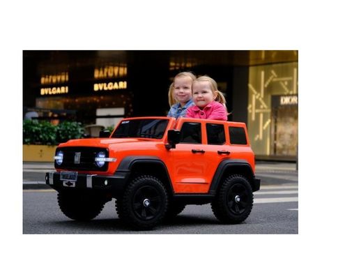 12 volt twee zitplaatsen elektrische buggy auto voor kinderen beste elektrische voertuig grijs PP plastic