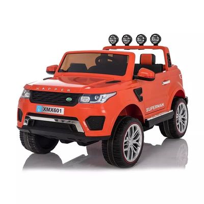 Afstandsbediening 12V motor vier wielen accu bediend kinderen rijden op auto voor peuters blauw