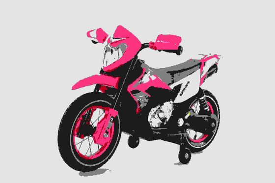 Populair 6V Kids Toy en Low- Ride On Car Motorbike voor kinderen G.W. N.W. 9,9kg/8,6kg