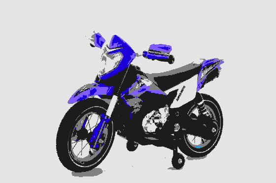 Populair 6V Kids Toy en Low- Ride On Car Motorbike voor kinderen G.W. N.W. 9,9kg/8,6kg