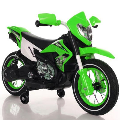 Kinderen 6V rijden op auto motorfiets elektrische motorfiets met PP plastic oranje type