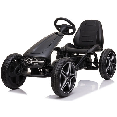 Gecertificeerde kids go kart speelgoed auto voor kinderen batterij aangedreven 4 wielen niet-elektrisch pedaal