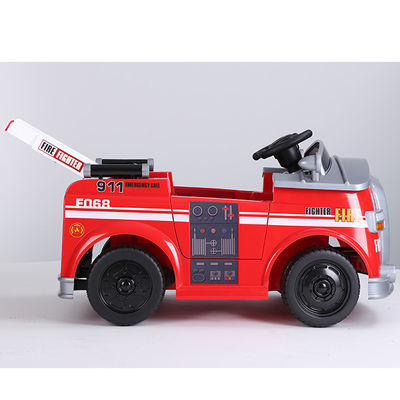 2022 Hot Ride On Car 6V 12V Electric Fire Track Car Toy voor Kinderen Fun Adventure